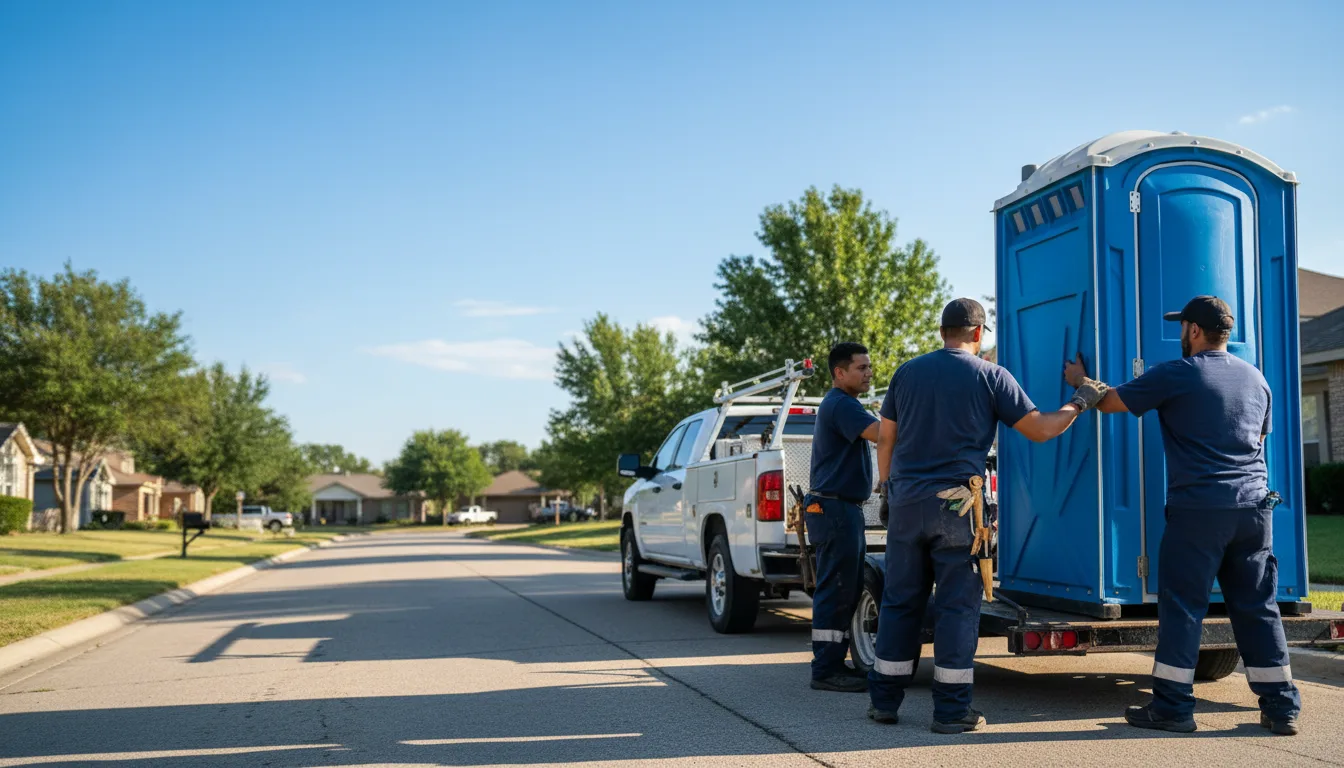 Portable Toilet Rental in Scales Mound, IL near me
